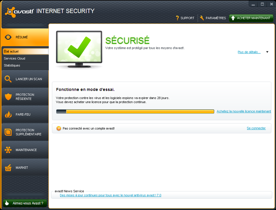 Avast 7 Internet Security