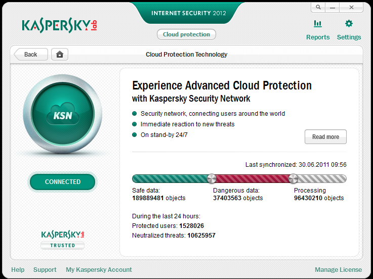 photo of 'Kaspersky Internet Security 2012'